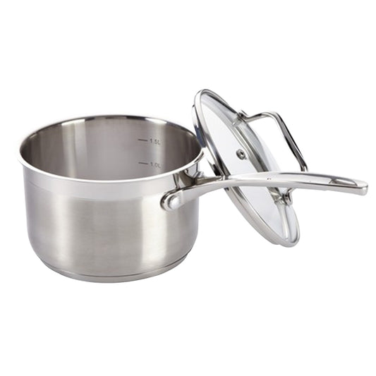 Baccarat iconiX Stainless Steel Saucepan with Lid 16cm at MyHouse
