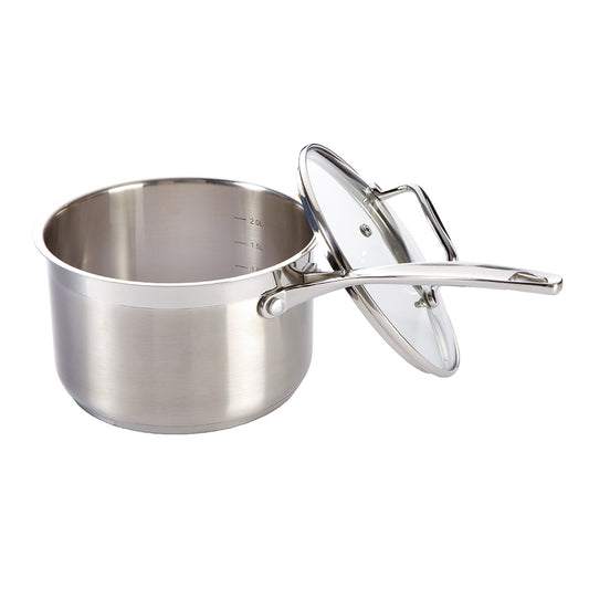 Baccarat iconiX Stainless Steel Saucepan with Lid 18cm at MyHouse