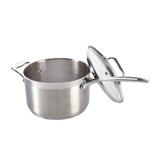 Baccarat iconiX Stainless Steel Saucepan with Lid 20cm at MyHouse