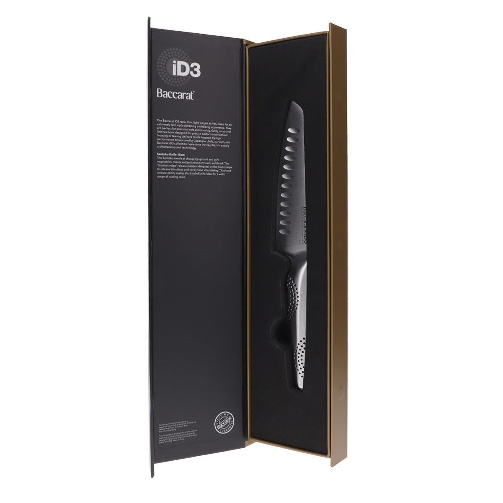 Baccarat iD3 Santoku Knife 15cm