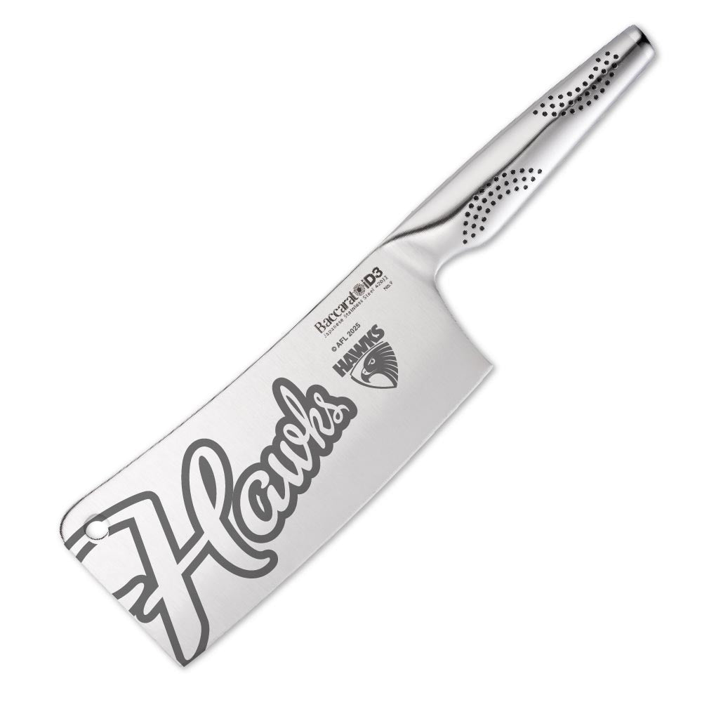 Baccarat iD3 Cleaver 17.5cm AFL Hawthorn Hawks at MyHouse