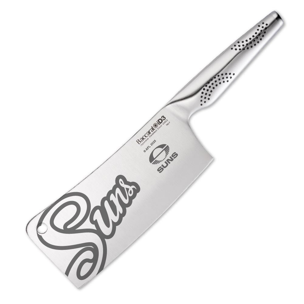Baccarat iD3 Cleaver 17.5cm AFL Gold Coast Suns at MyHouse