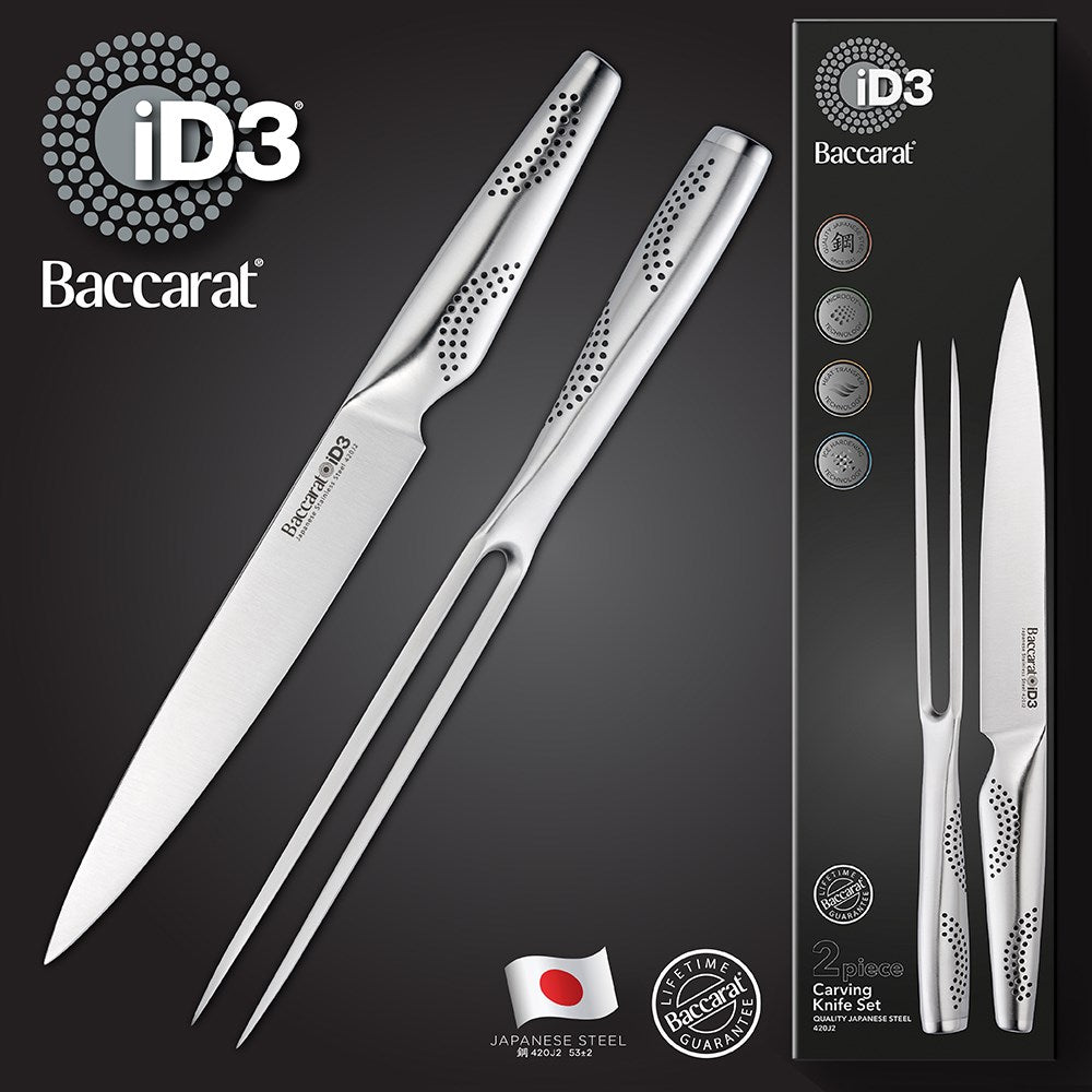 Baccarat iD3 Carving Knife Set 20cm