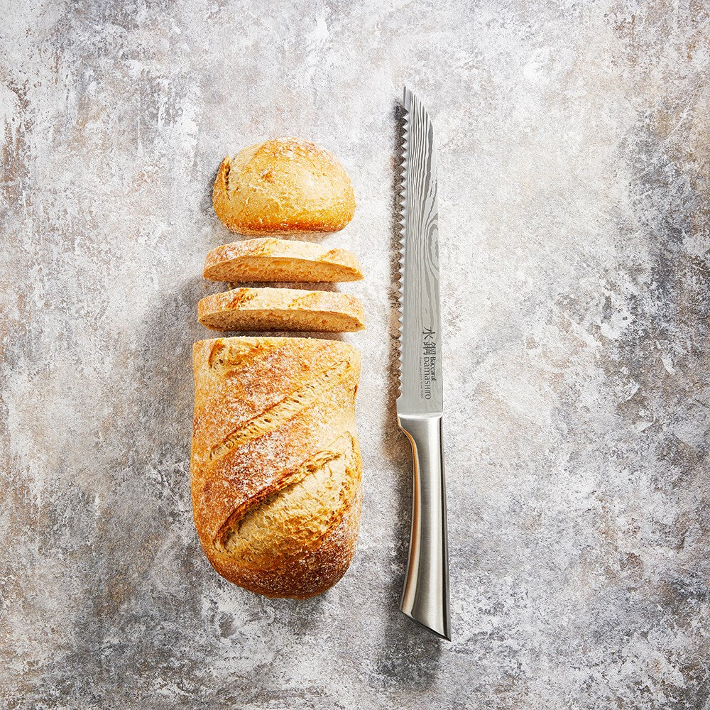 Baccarat Damashiro Bread Knife 20cm