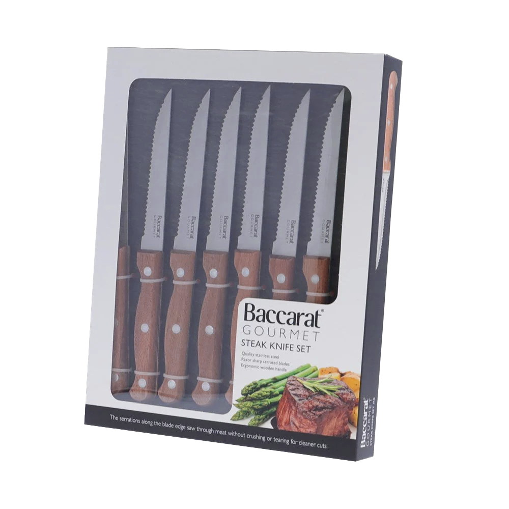 Baccarat Gourmet Steak Knife Set 8 Piece