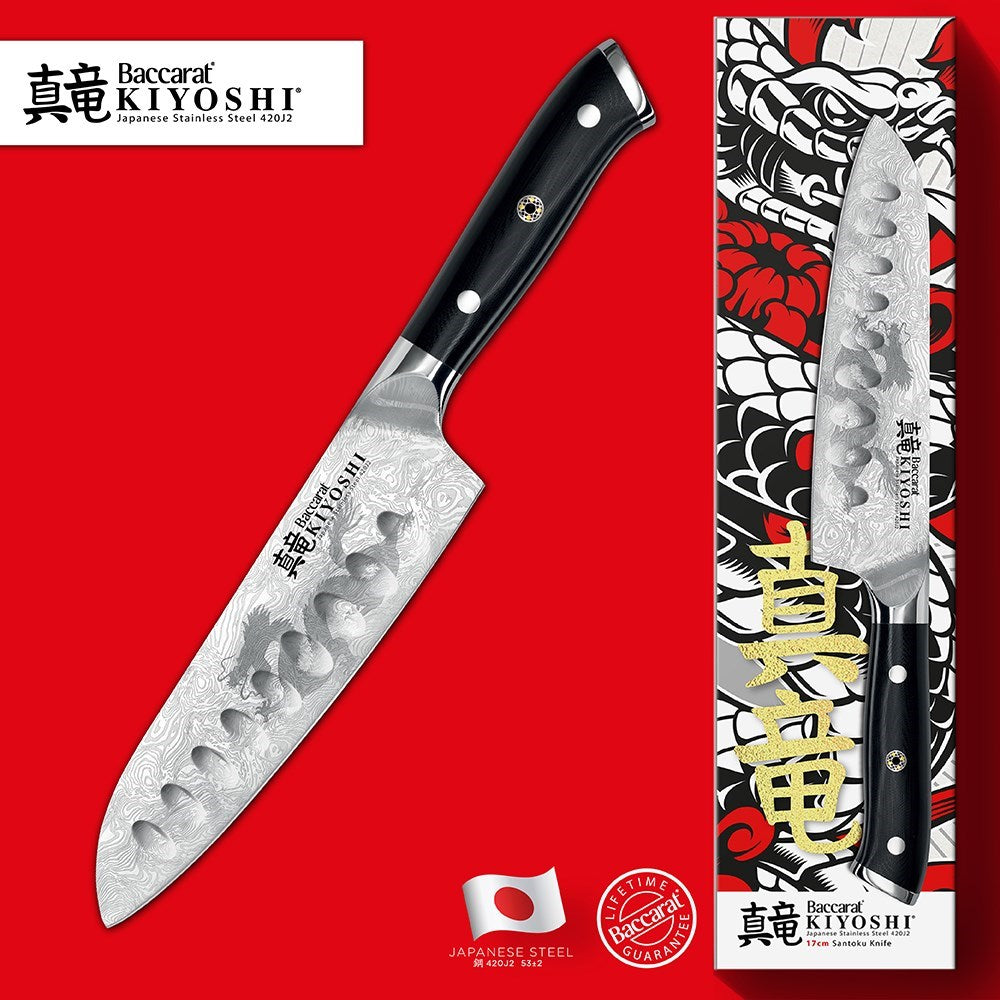 Baccarat KIYOSHI Santoku Knife 17cm