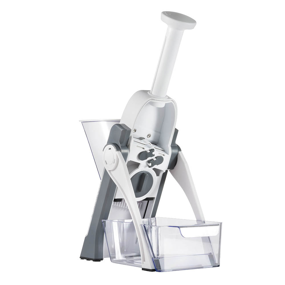 Baccarat Prepare Stand Up Mandoline Slicer 35.5cm x 15cm x 13cm White & Grey