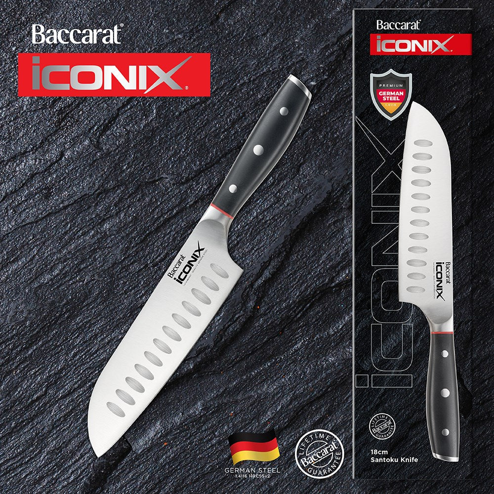 Baccarat iconiX Santoku Knife 18cm