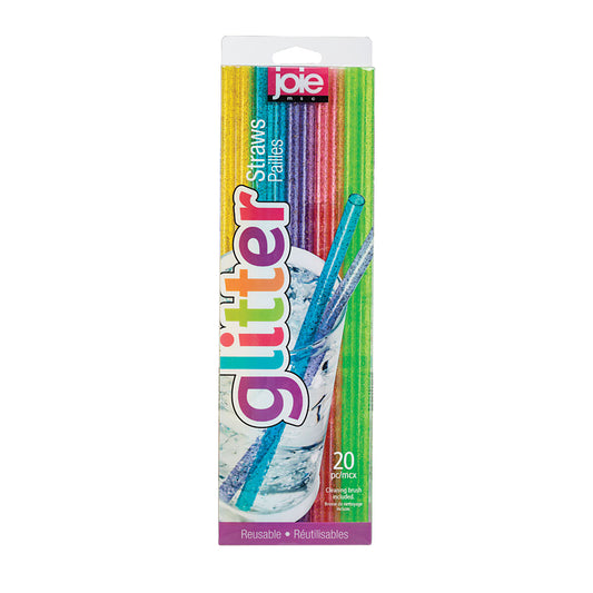 Joie Set of 20 Glitter Straws