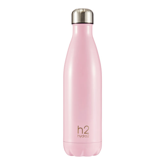 h2 hydro2 Quench Stainless Steel Water Drink Bottle 750ml rose pink