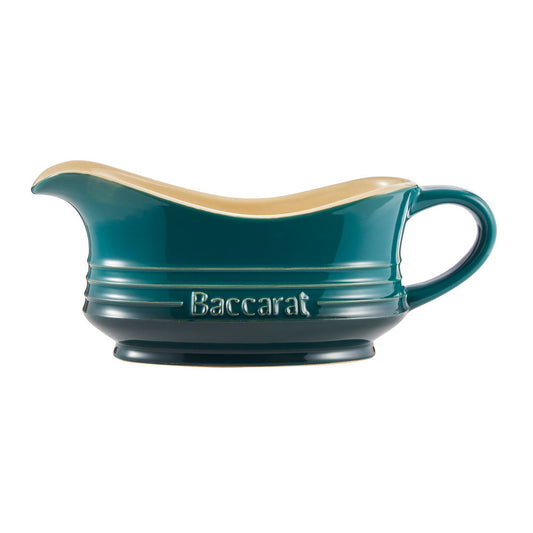 Baccarat Le Connoisseur Stoneware Gravy Boat 500ml Teal