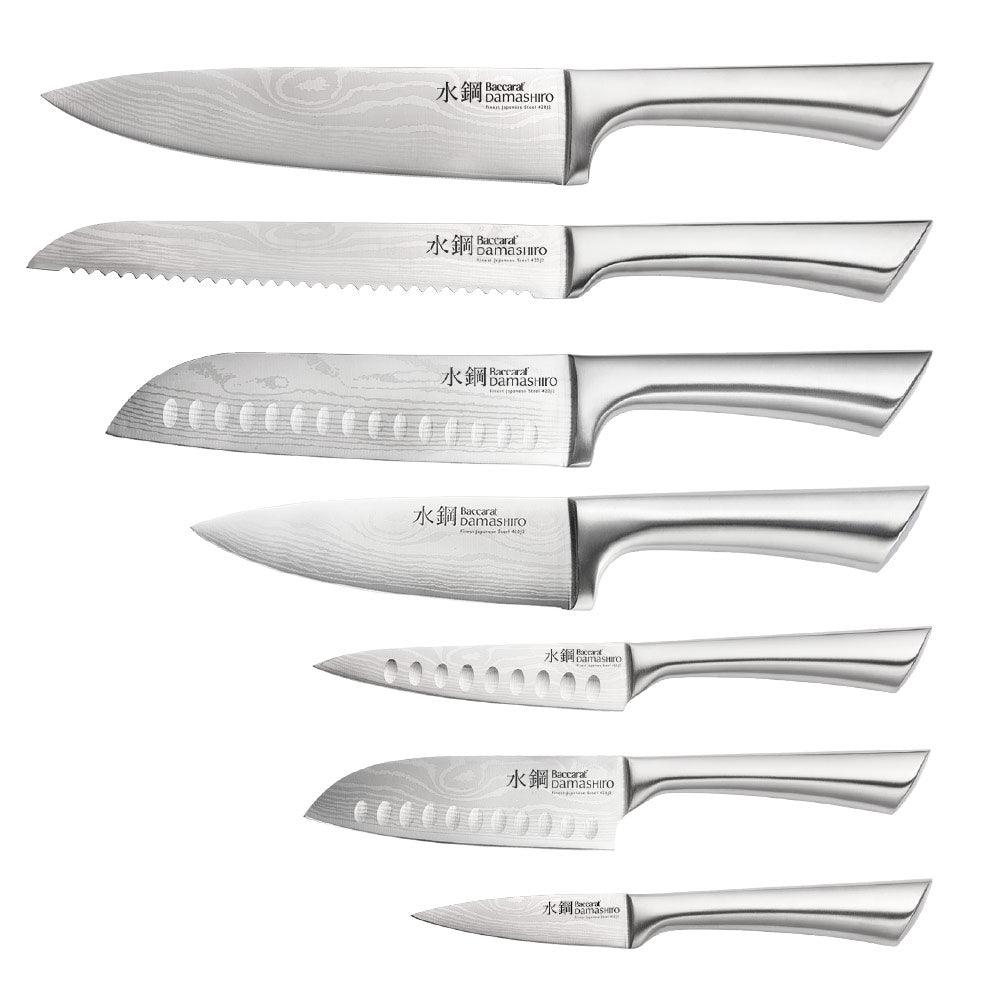 Baccarat Damashiro Satori 8 Piece Knife Block