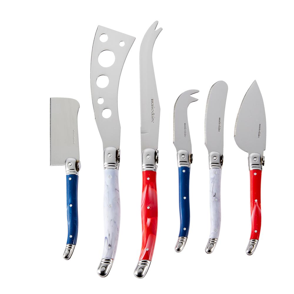 Marie Claire Domain Set of 6 Cheese Knives