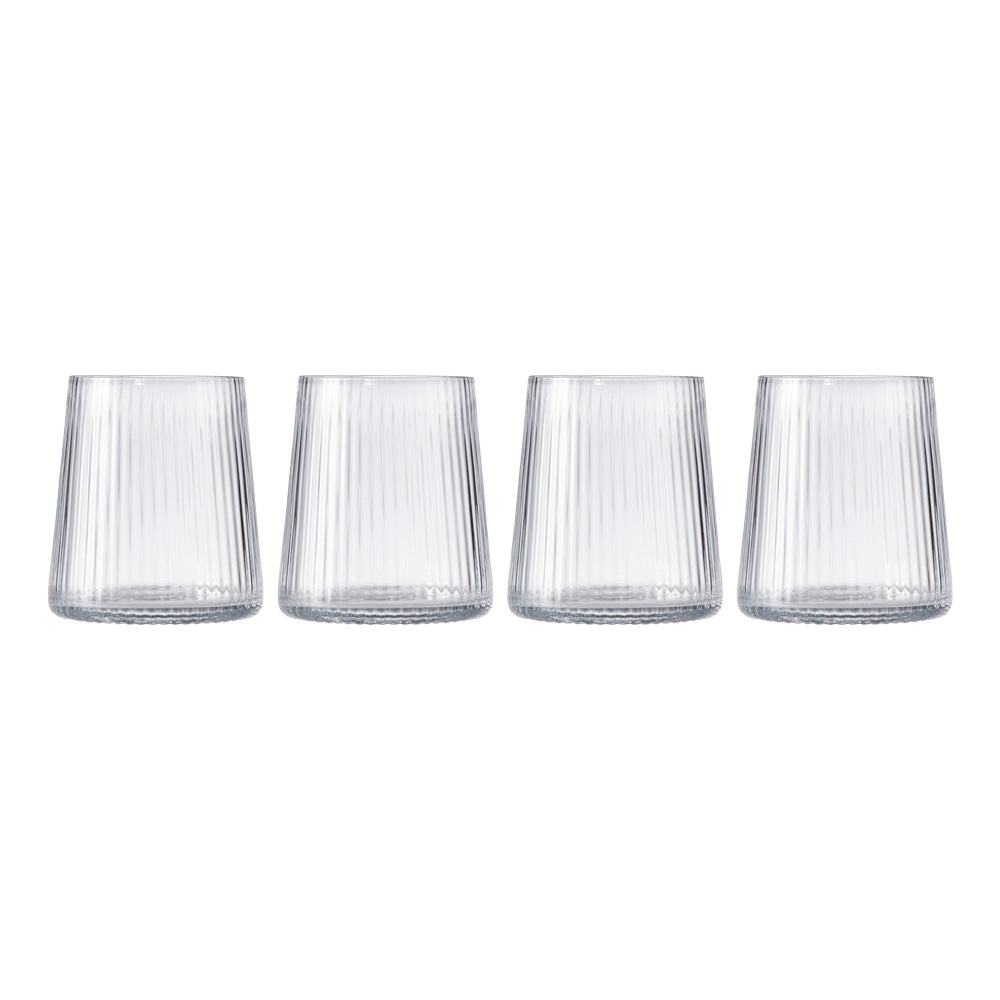 Alex Liddy Mode Set of 4 Tumbler Glasses 270ml