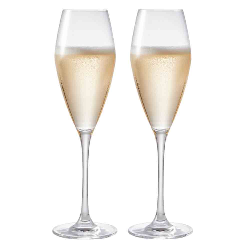 Alex Liddy Aquis Set of 2 Prosecco Glasses 270ml