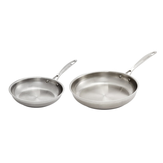 Baccarat iconiX Stainless Steel Twin Frypan 20cm & 26cm at MyHouse