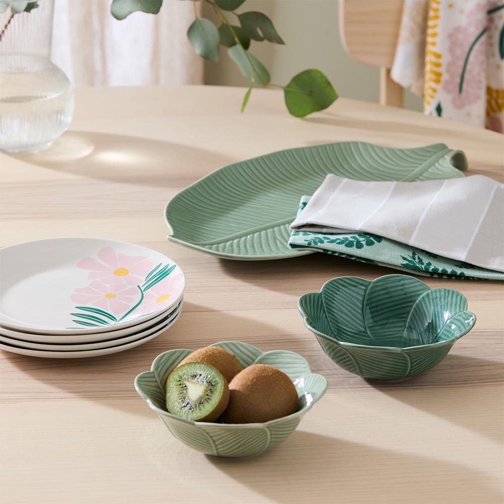 Alex Liddy Harley Set of 4 Side Plates 20cm Floral and Stripe at MyHouse