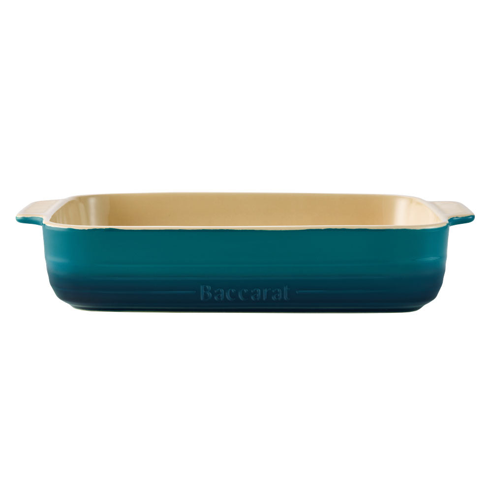Baccarat Le Connoisseur Stoneware Lasagne Baking Dish 38cm Lagoon Blue at MyHouse