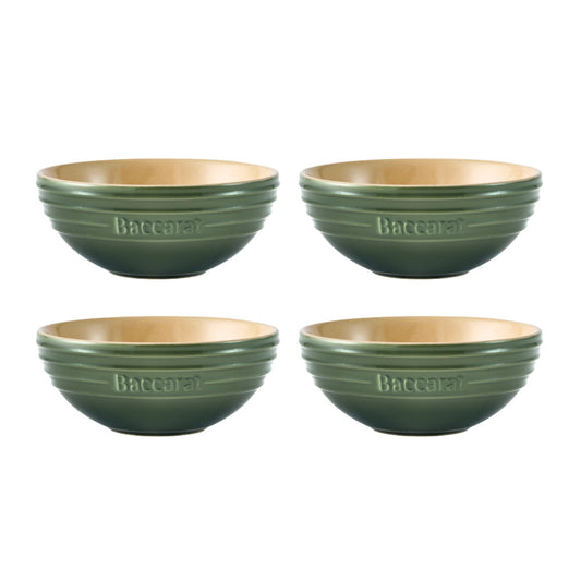 Baccarat Le Connoisseur Set of 4 Bowls 12cm Sage Green at MyHouse