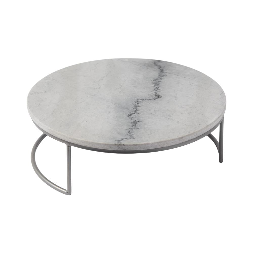 Alex Liddy Slate & Co Marble Serving Board with Stand 30cm - MyHouse