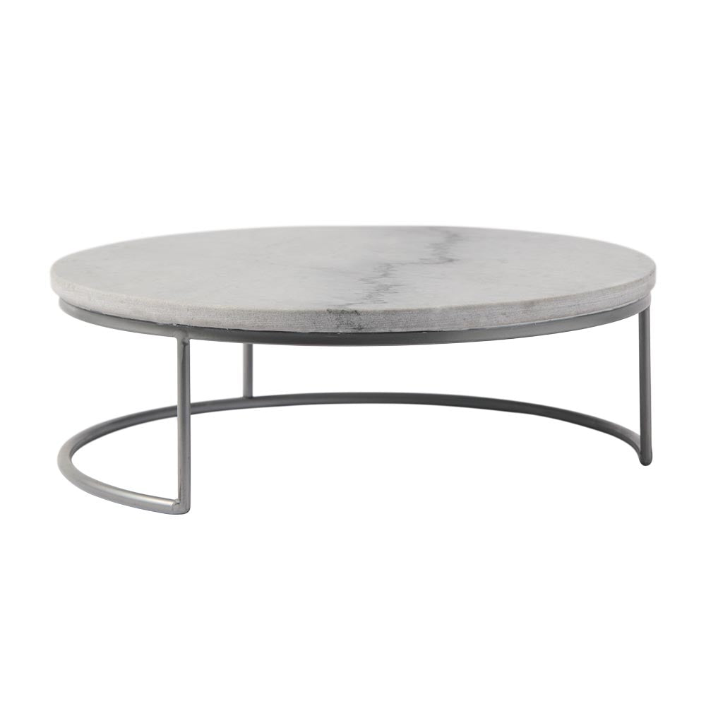 Alex Liddy Slate & Co Marble Serving Board with Stand 30cm - MyHouse