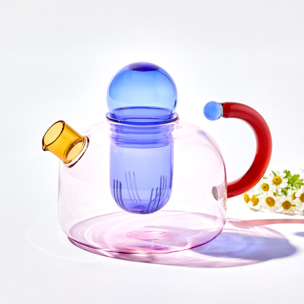 Alex Liddy Prisma Glass Teapot 500ml Multicolour - MyHouse