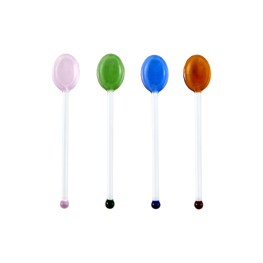 Alex Liddy Prisma Set of 4 Glass Stirrers - MyHouse