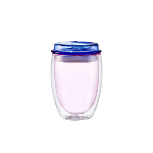 Alex Liddy Prisma Double Walled Glass Travel Mug 350ml - MyHouse