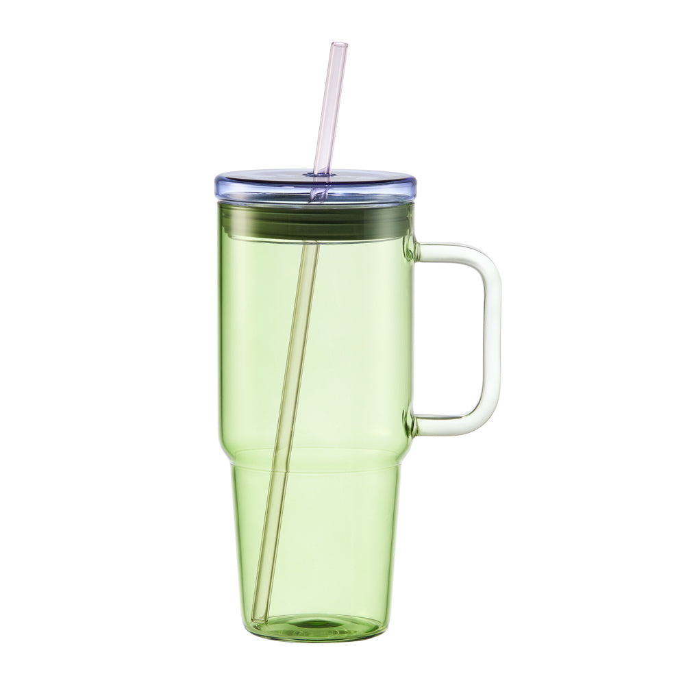 Alex Liddy Prisma Glass Tumbler 900ml Green - MyHouse