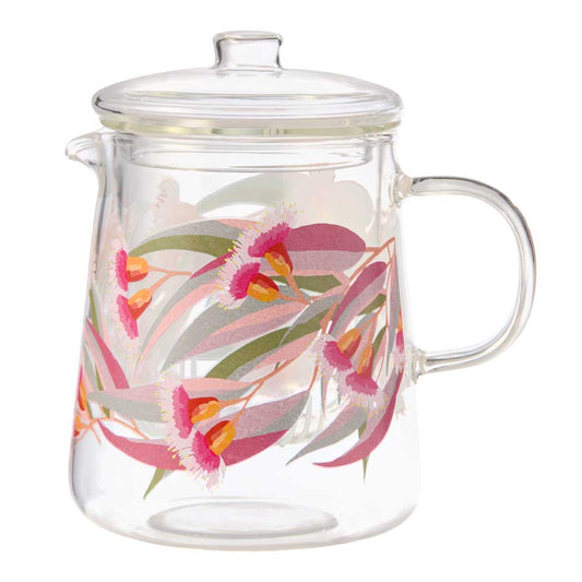 Alex Liddy Lottie Glass Teapot 500ml Gumnut - MyHouse