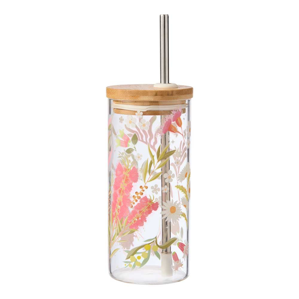 Alex Liddy Lottie Glass Smoothie Cup 600ml - MyHouse