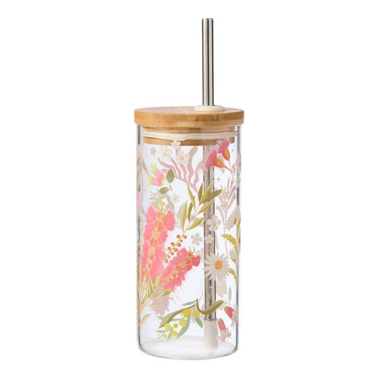 Alex Liddy Lottie Glass Smoothie Cup 600ml - MyHouse