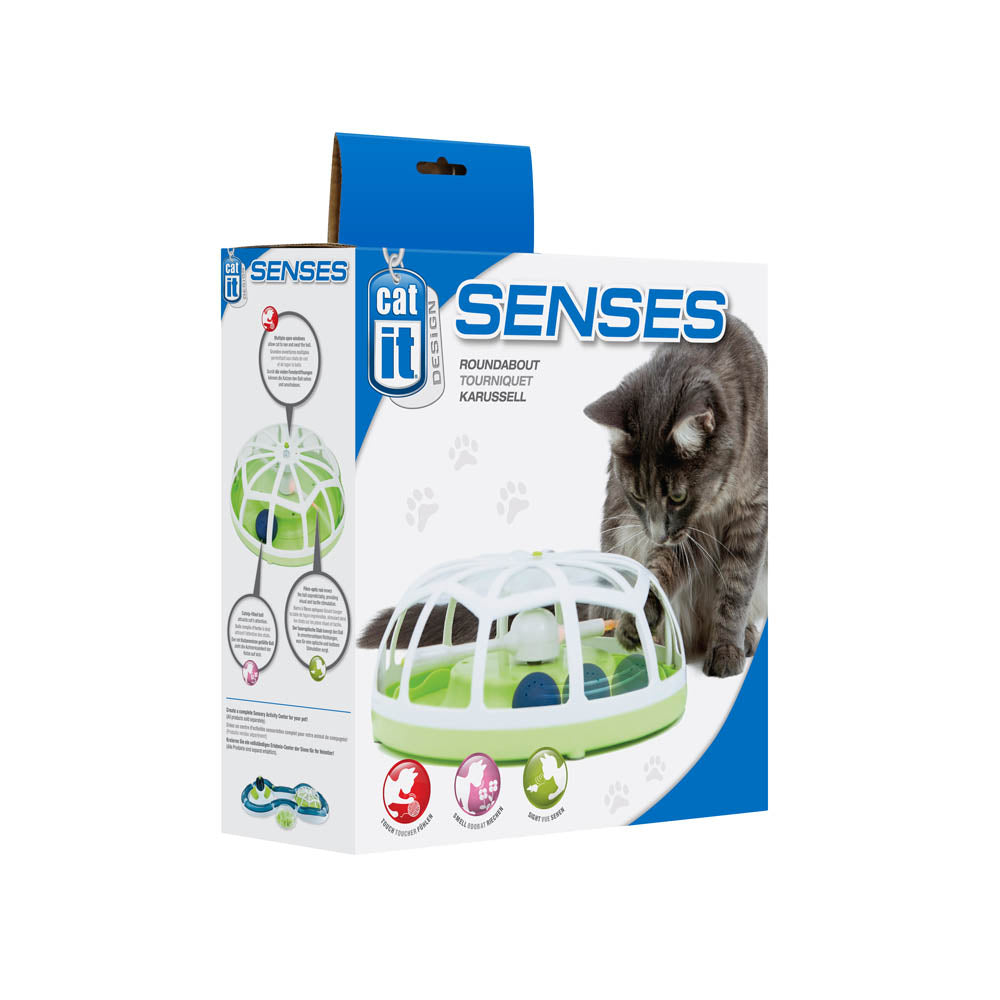 Catit Cat Senses Roundabout Spinner Cat Toy