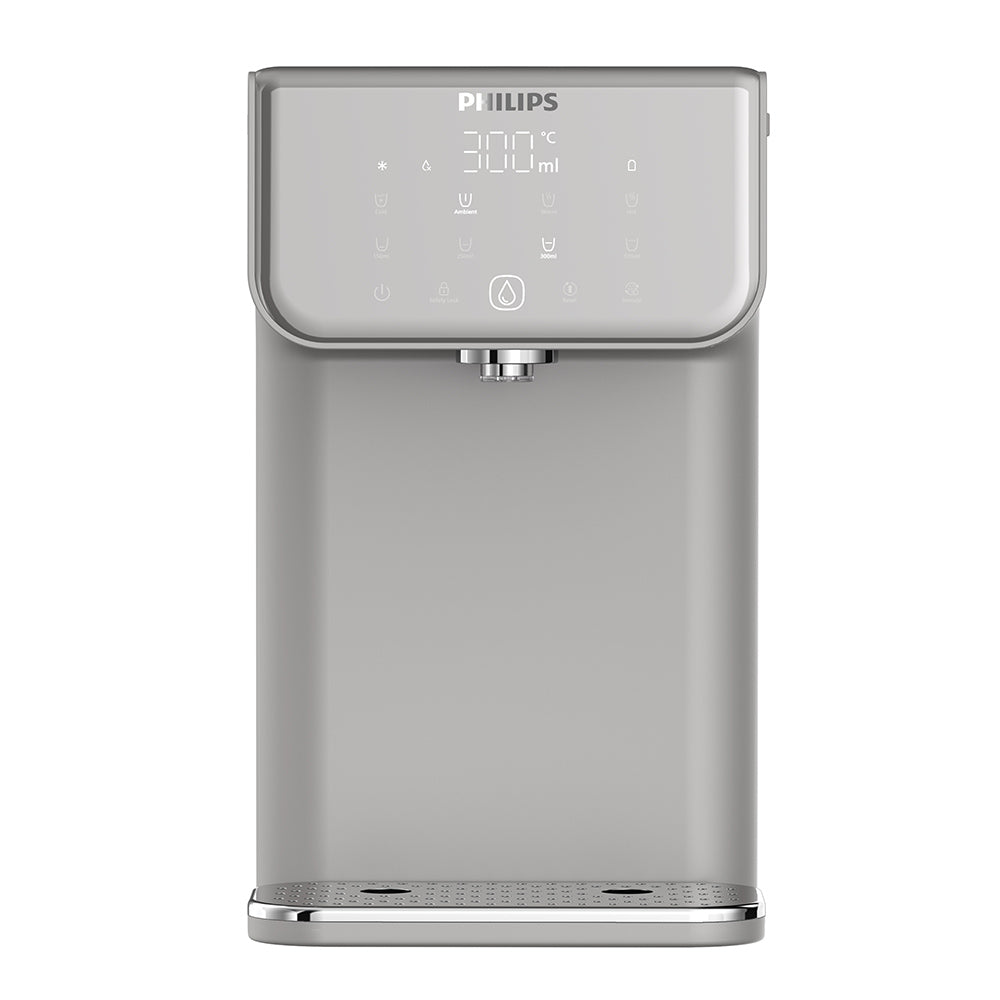 Philips Compact Water Filtration Station Hot and Cold Grey