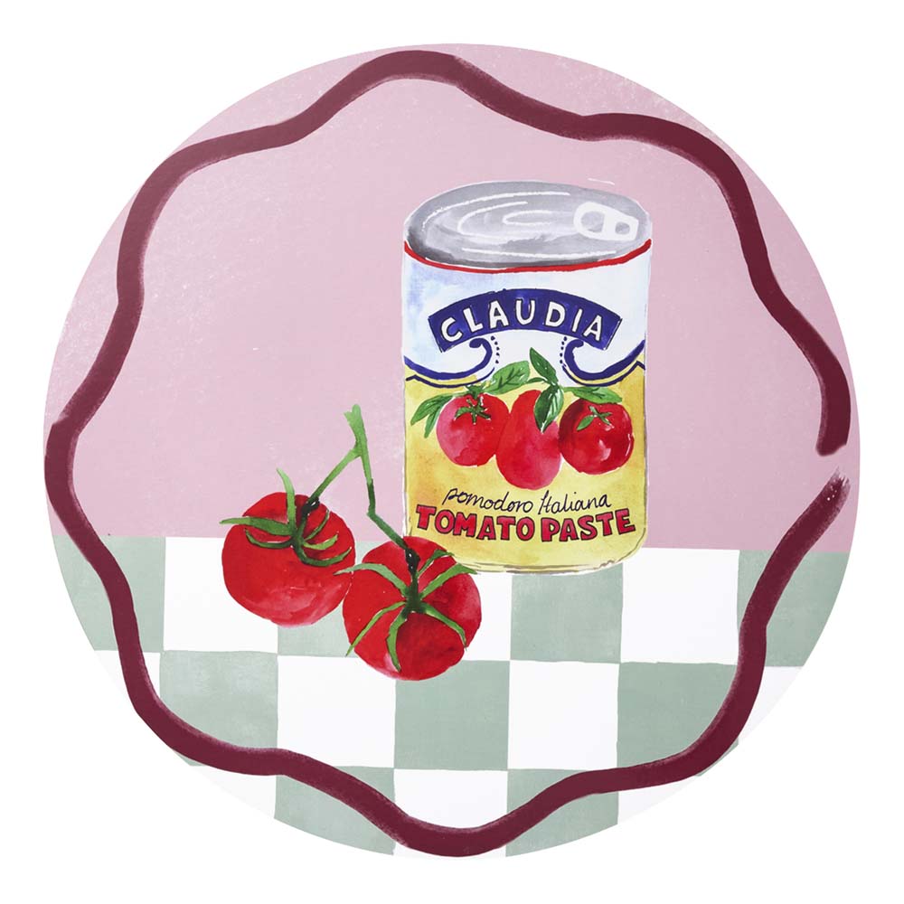 Porto Valentina Set of 4 Round Placemats
