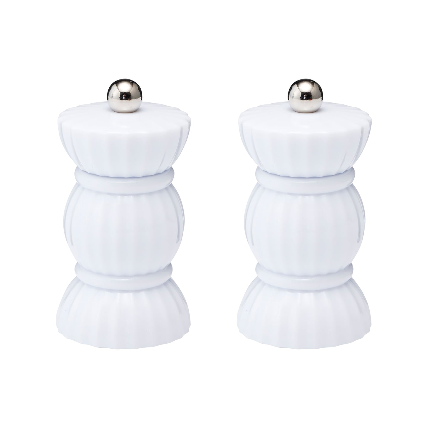 Porto Bon Bon Set of 2 Salt and Pepper Grinders 10cm