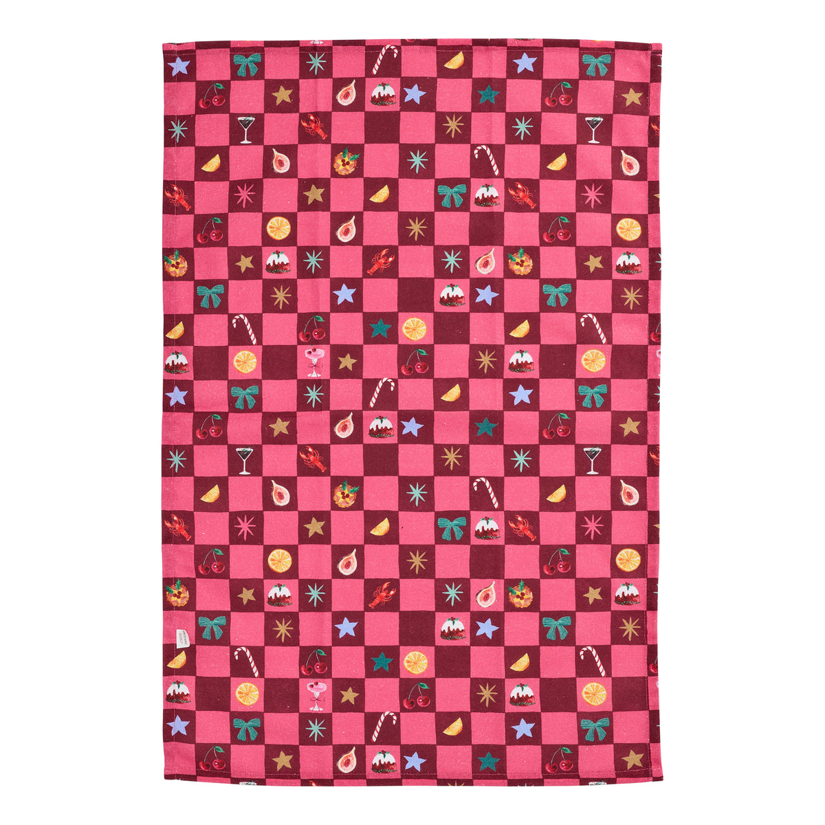 Porto Tis the Season Set of 2 Tea Towels