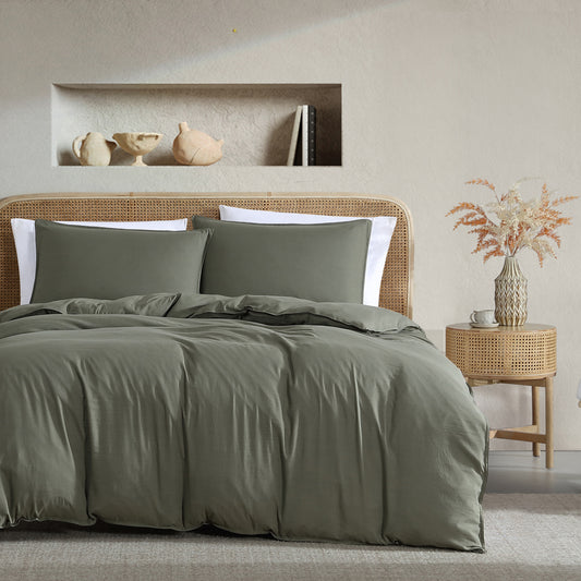 Ardor Vintage Washed Quilt Cover Set