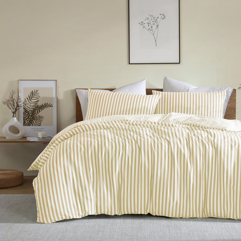Ardor Frankie Stripe Quilt Cover Set