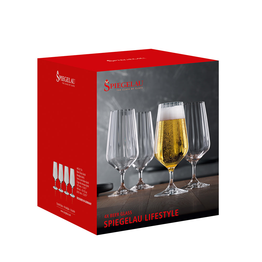 Spiegelau Lifestyle Beer Glass Set of 4