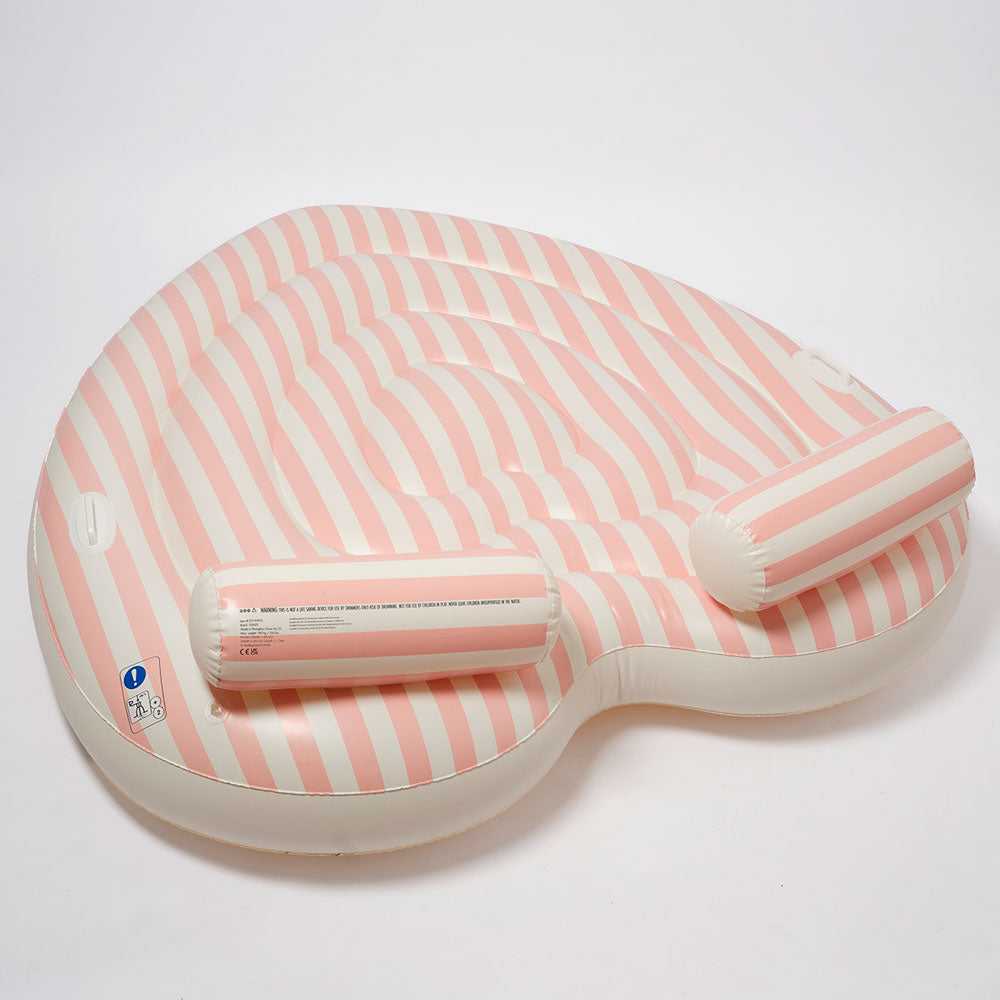 SUNNYLiFE Twin Heart Lie-On Float