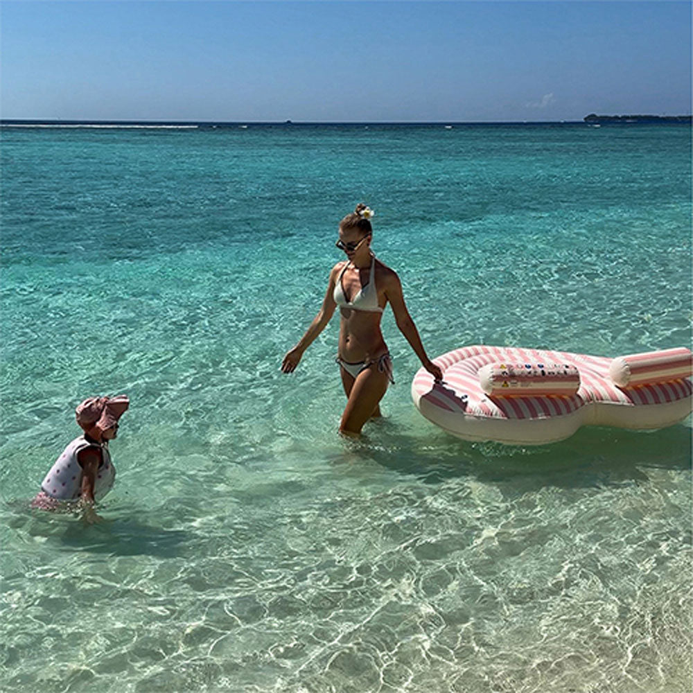 SUNNYLiFE Twin Heart Lie-On Float