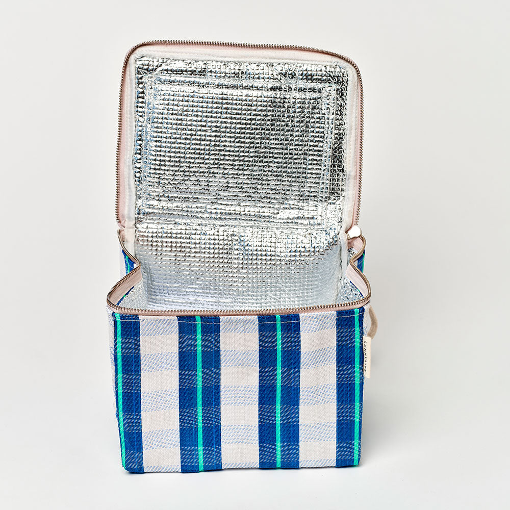 SUNNYLiFE Lunch Cooler Bag La Mer Blue Neon
