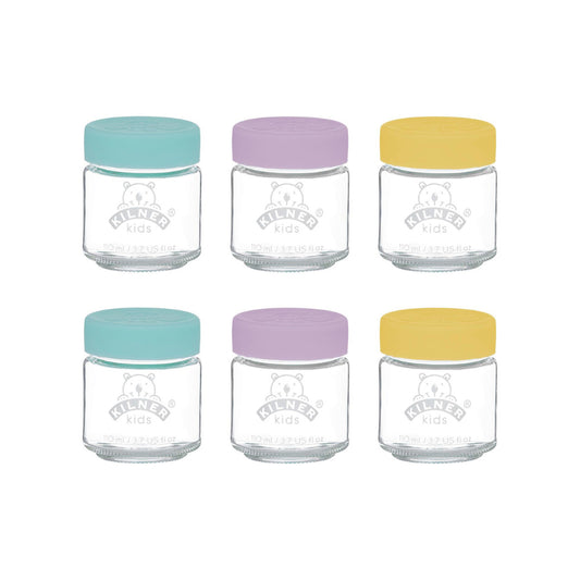 Kilner Kids Set Of 6 Jars 110ml