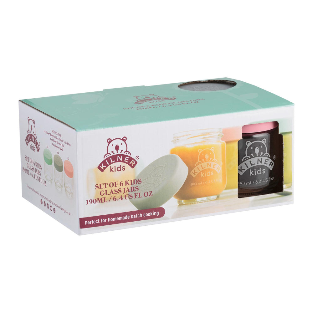 Kilner Kids Set Of 6 Jars 150ml