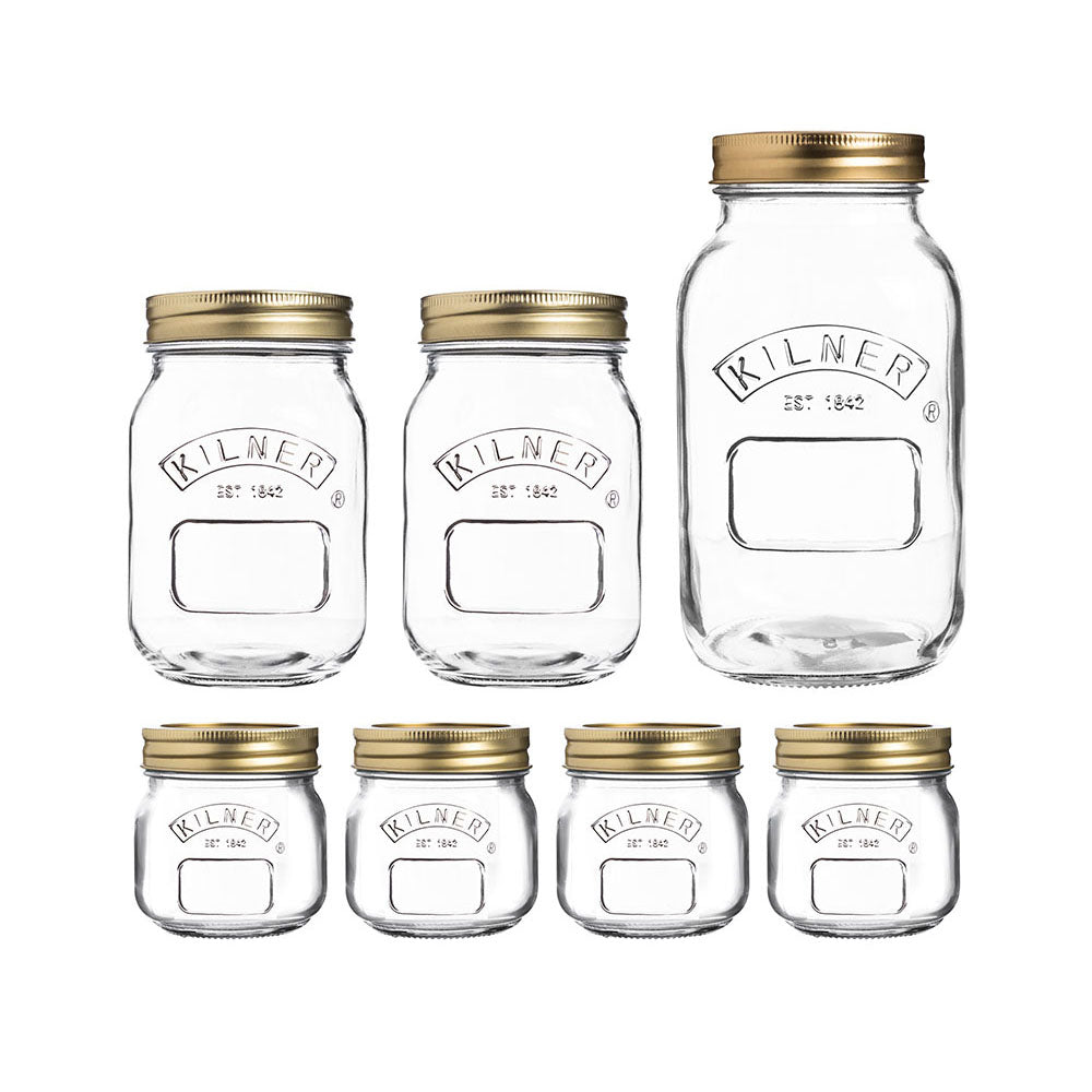 Kilner Preserve 7 Piece Jar Set