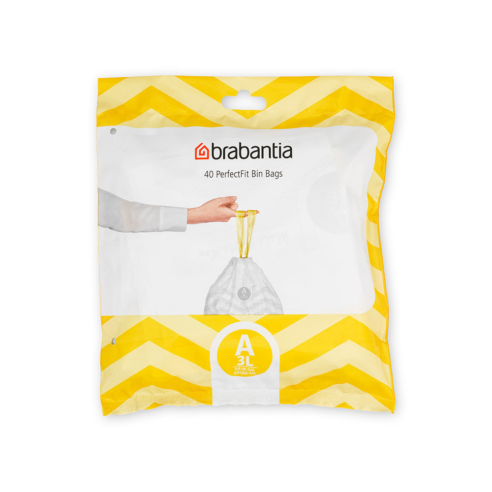 Brabantia Bin Liner 40 Bags Dispenser Pack