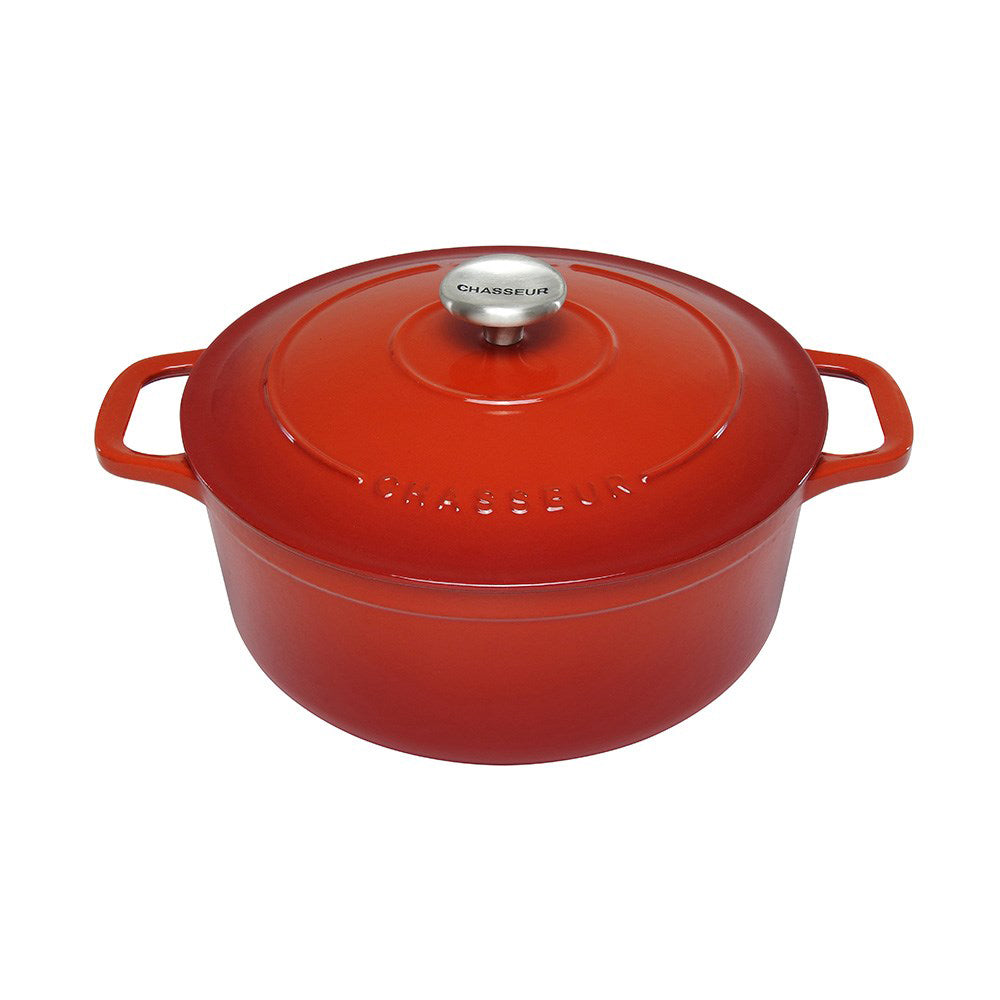 Chasseur Cast Iron Round French Oven 3.8L - 6.3L