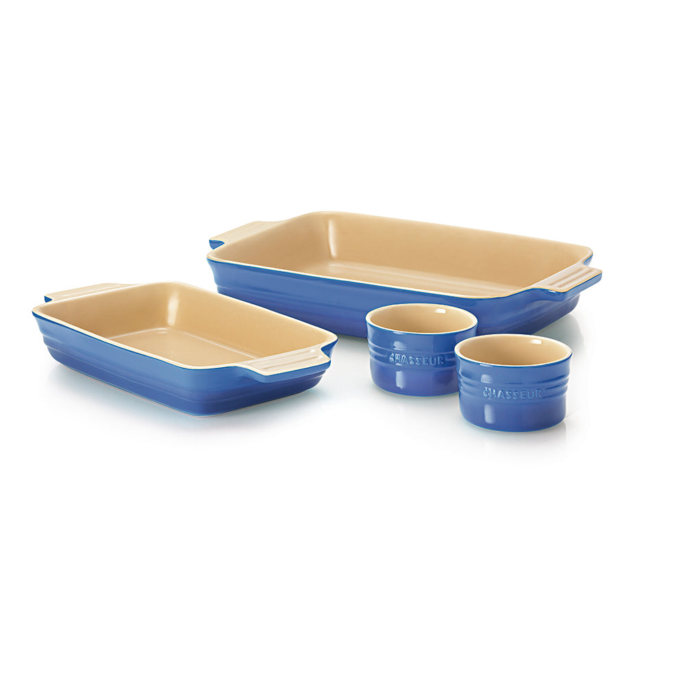 Chasseur 4 Piece Baking Set Blue