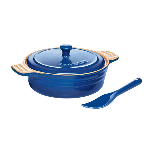 Chasseur Camembert Baker With Cheese Spreader Blue - MyHouse